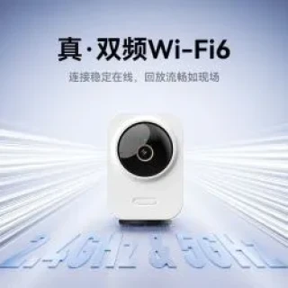 中兴 小兴看看SC80云台版800万4K超清手机查看双频家用摄像头监控