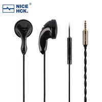 原道 B80 动圈带麦 HiFi有线平头耳塞