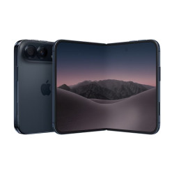 Apple iPhone Duo 折叠屏手机 新品上市 原装国行   夜空色 256GB 白条24期0免息