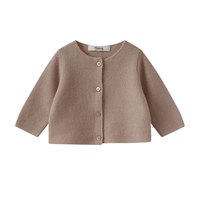 BONPOINT 法国童装男女童圆领系扣针织开衫PEBDA2620CA
