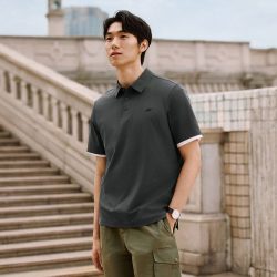 斯凯奇 短袖POLO杉2026年夏新品男女同款吸湿速干凉感针织翻领上衣