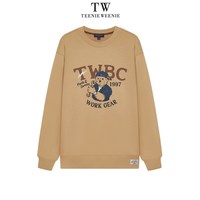 移动端：TeenieWeenieMen TeenieWeenie小熊男装卫衣秋季新款印花圆领学院宽松休闲通勤上衣