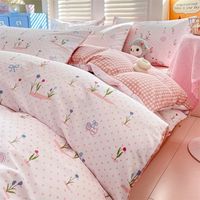 兰芮 100%全棉新疆棉纯棉四件套  200*230cm