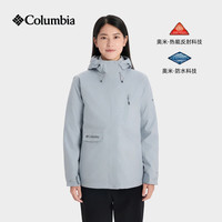 户外徒步:Columbia 26秋冬冲锋衣女防风保暖650蓬羽绒三合一外套XR2978 XR2978/031 M
