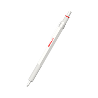 rOtring 红环 600高档低重心原子笔匠心礼盒装全金属杆重手感定制刻字商务办公按动式圆珠笔珍珠白
