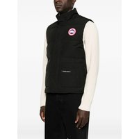 CANADA GOOSE 男款徽标简约拉链羽绒马甲4165M