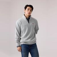 Levi's 李维斯26年秋季新款男士美式复古立领加绒针织休闲卫衣