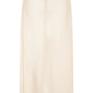 限尺码：ZARA 纯色透视轻薄中长款半身裙