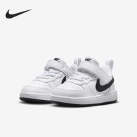 NIKE 官方正品COURT BOROUGH儿童低帮魔术贴休闲鞋DV5458-104