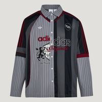 adidas 官方正品三叶草男士宽松梭织时尚长袖衬衫KY2153