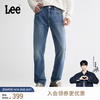 Lee 726标准Lee26秋冬新款舒适牛仔裤中蓝色