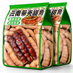 滇品客 酸甜角云南特产精选新鲜大果罗望子版纳酸角甜角干果孕妇零食200g