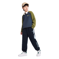 安踏 A72637711 针织运动长裤 男女童