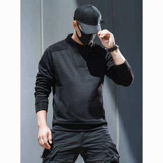 龙牙 二代龙牙天同立领机能卫衣男士秋冬休闲宽松上衣外套