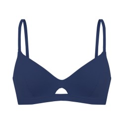 Claesen's claesens内衣女无钢圈夏薄款小胸不空杯文胸罩舒适性感法式三角杯