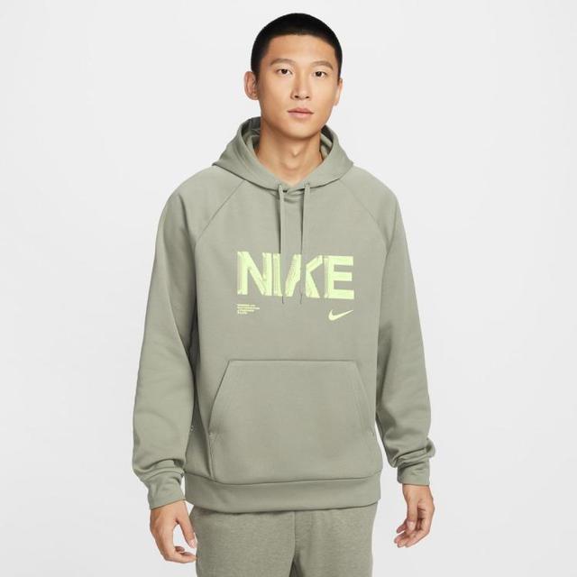 NIKE 春秋季运动健身综合训练男子连帽针织套头卫衣