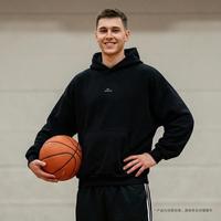 NIKE 春秋季运动健身篮球男子连帽针织套头卫衣