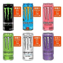 可口可乐 魔爪饮料6瓶魔爪混合装芒果柑橘味白魔爪饮料