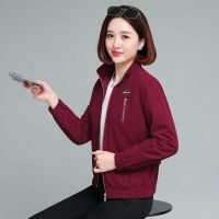 真维斯 女士立领开衫灯芯绒外套 2026春秋新款