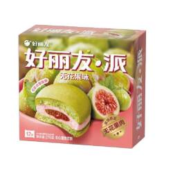 好丽友 派无花果味儿童节早餐夹心糕点点心面包下午茶休闲小零食