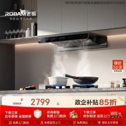 老板 双子星E2油烟机家用抽油烟机送货上门27风量66X5-E2