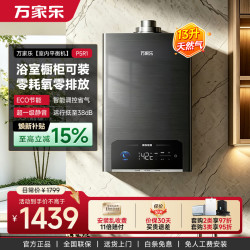 万家乐 13L强排式即热恒温水伺服智能控制静音燃气热水器天然气家用室内安装平衡机P5R1