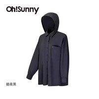 欧夏 防晒衬衫女秋季新款亲肤透气防紫外线上衣时尚休闲外套
