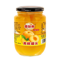喜味肴 黄桃罐头 510g*4罐