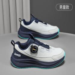 吉普 儿童跑步鞋春秋革面轻便运动鞋男童跑鞋减震中大童鞋