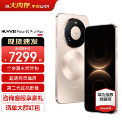 华为 Mate 80 Pro Max 手机 16GB+1TB 极昼金