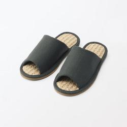 無印良品 MUJI 无印良品 男女通用 马来草拖鞋 前开 无性别男鞋女鞋
