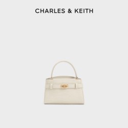 CHARLES & KEITH CK2-50270880 鳄鱼纹凯莉包
