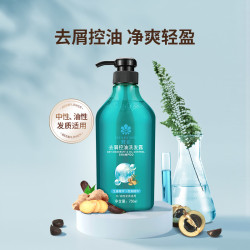 蜂花 去屑控油洗发水 750ml+16ml生姜小样