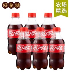 可口可乐 汽水 300ml*6瓶