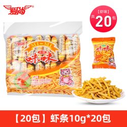 爱尚 咪咪 虾条 虾味 18g*20袋