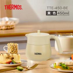 THERMOS 膳魔师 容量保温焖泡茶壶带茶漏不锈钢TTE系列 450/700ml