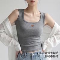 Dickies 2026年新款女可外穿修身显瘦吊带背心健身运动无袖内搭上衣