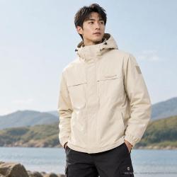Timberland 男士梭织连帽夹克