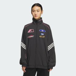 adidas 三叶草女装2025秋季新款MOTO JKT W梭织外套KG6676