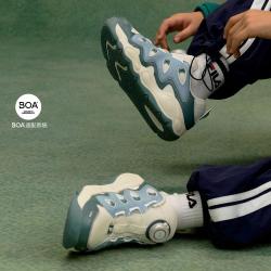FILA 男中大童（33-40）篮球鞋男童鞋耐磨经典篮球鞋