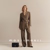 MOSIIMORII秋季双面呢大衣女2026新款西装毛呢外套