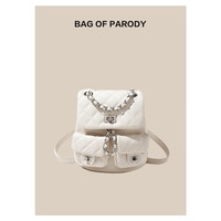 bag of parody 包包女2025新款小香风双肩包