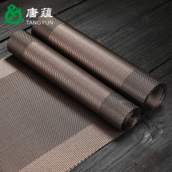 唐蕴 茶席桌旗茶垫家用桌布茶旗禅意茶壶防水垫子桌垫配件茶道中式