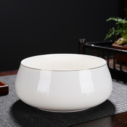 唐蕴 -功夫茶具茶洗高温烧制大号茶洗单个茶洗精美简洁大容量配套