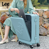 旅行收纳：Lee 多功能行李箱前开口拉杆箱20寸时尚旅行箱密码箱登机行李箱