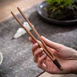 竹制茶夹便携手工茶杯夹防烫竹夹子泡茶茶具杯镊子高档茶叶镊子
