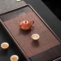 金芝达茶盘隔茶渣垫过滤茶盘垫茶席茶网茶台垫纤维茶席茶垫竹席