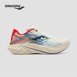 saucony SLAY全速3男女跑步鞋全掌碳板运动鞋竞速跑鞋 米红 37