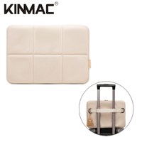移动端：kinmac 新款纯色时尚笔记本电脑内胆包适用苹果13华为14小米15联想16英寸屏360度气囊平板防震保护套可插拉杆箱男女