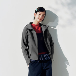 森马 防泼水摇粒绒连帽夹克 女款 2026